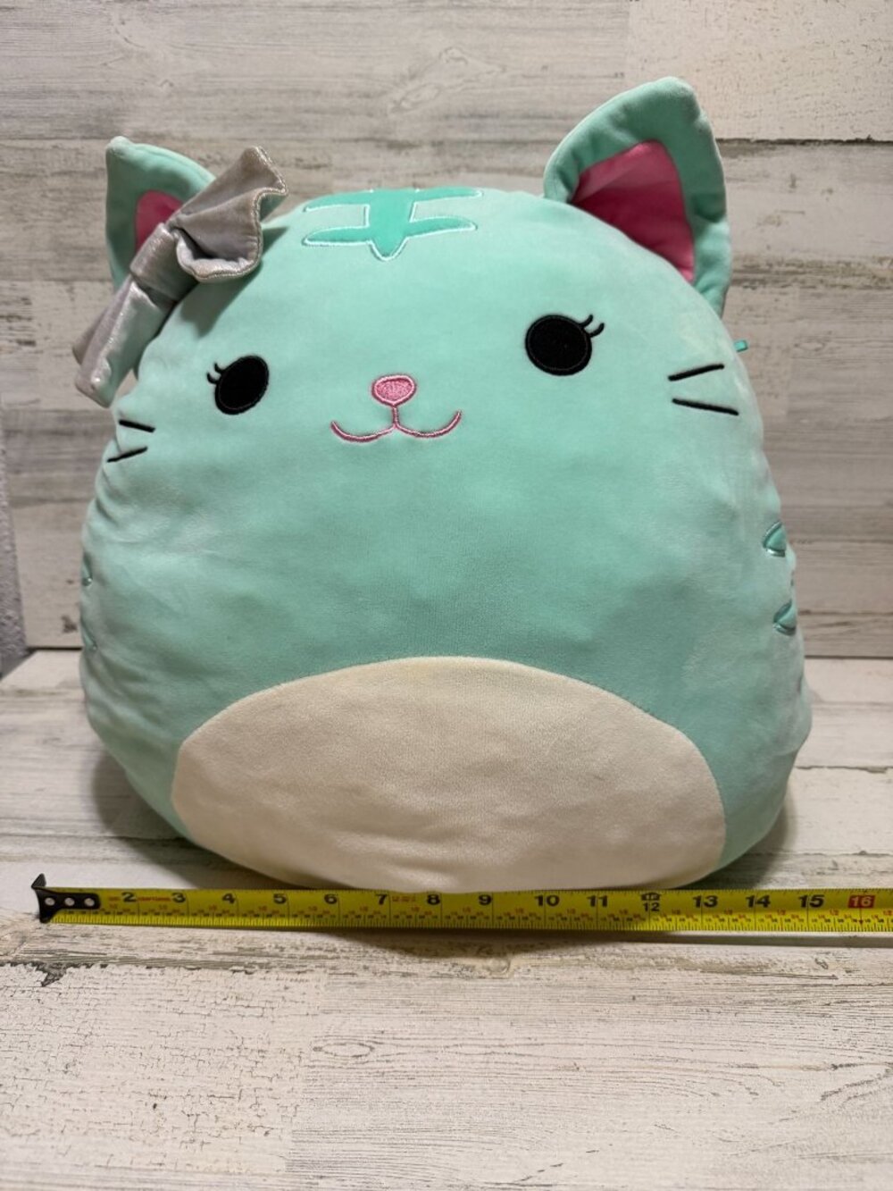 Squishmallows 16" Tres'zure Cat Plush Toy Stuffed Animals - Picture 4 of 8